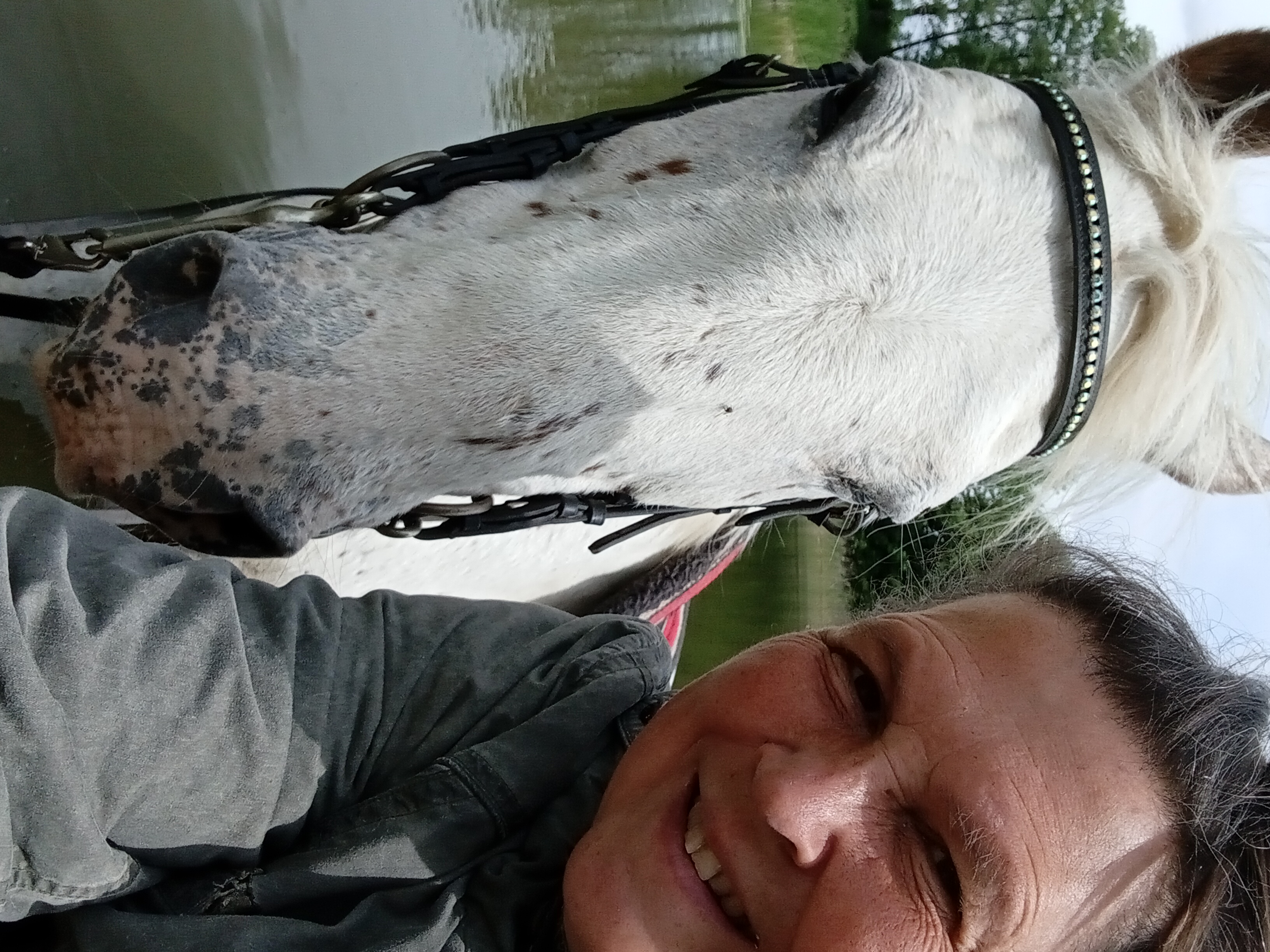 Ash und ich nach dem Training
